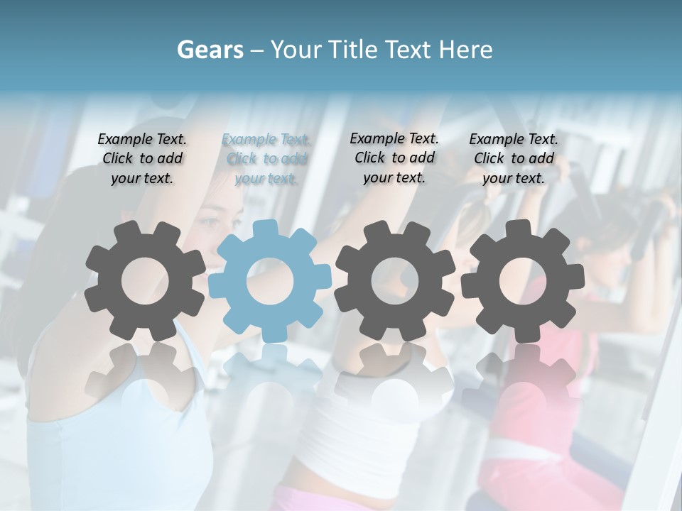 Person Healthy Train PowerPoint Template