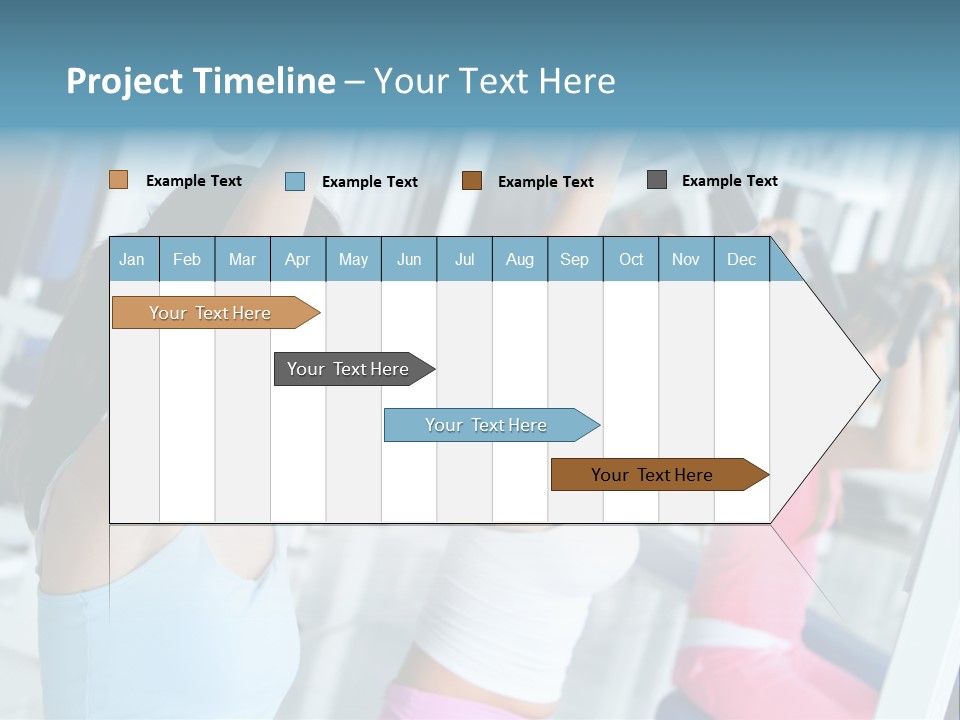 Person Healthy Train PowerPoint Template