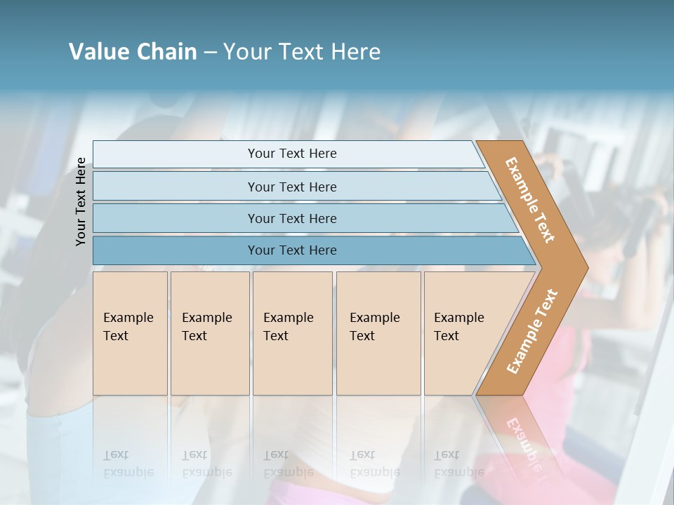 Person Healthy Train PowerPoint Template