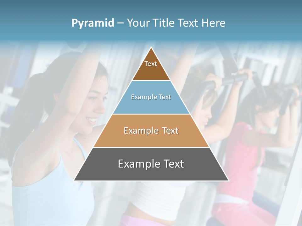 Person Healthy Train PowerPoint Template