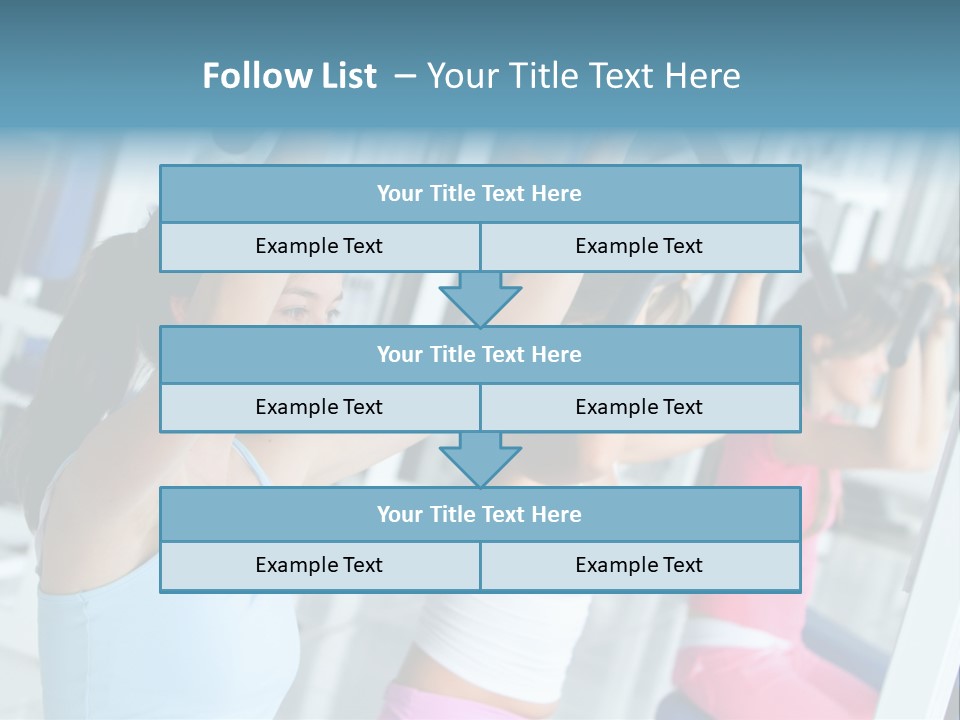 Person Healthy Train PowerPoint Template