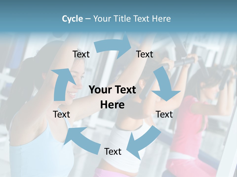 Person Healthy Train PowerPoint Template