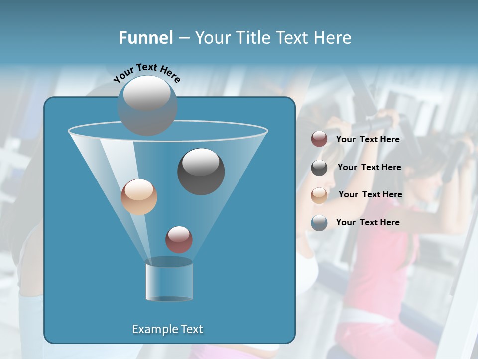 Person Healthy Train PowerPoint Template