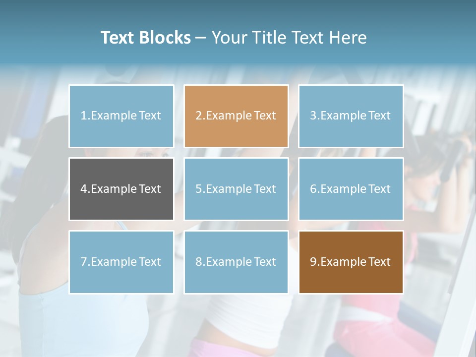 Person Healthy Train PowerPoint Template