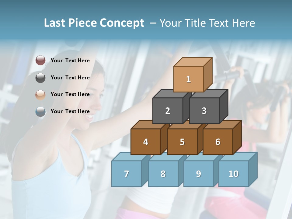 Person Healthy Train PowerPoint Template