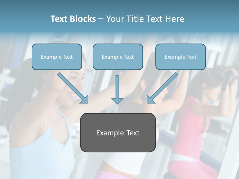 Person Healthy Train PowerPoint Template