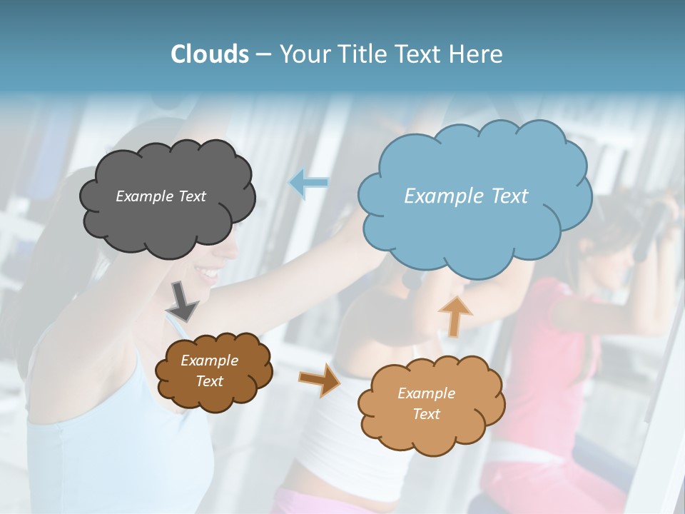 Person Healthy Train PowerPoint Template