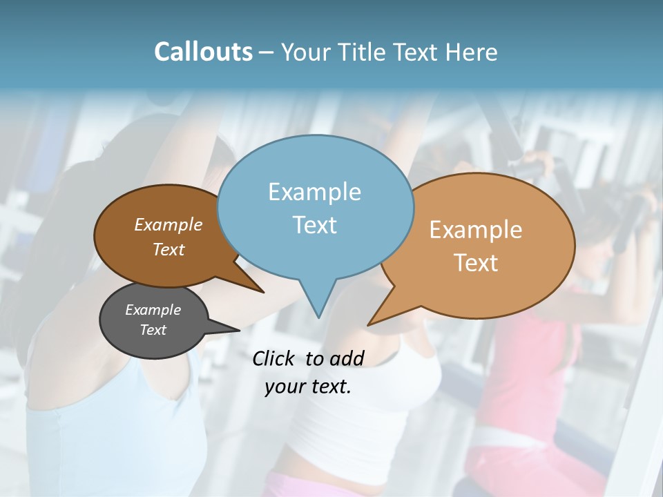 Person Healthy Train PowerPoint Template