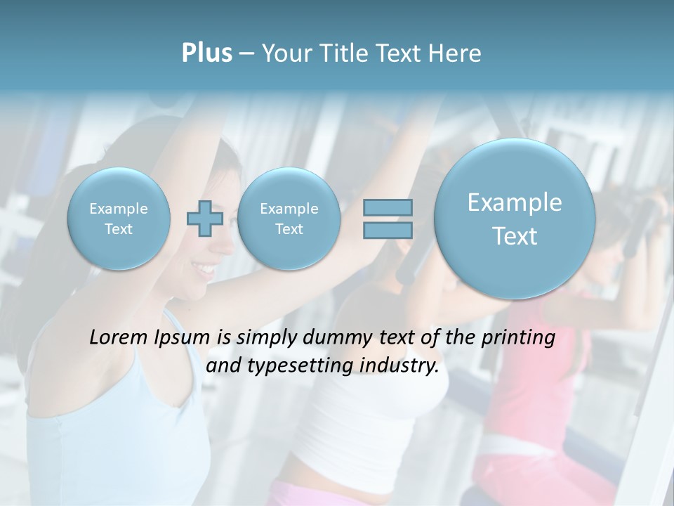 Person Healthy Train PowerPoint Template
