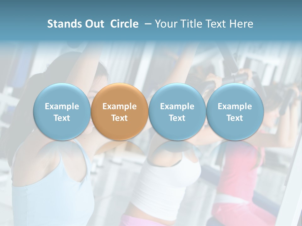 Person Healthy Train PowerPoint Template