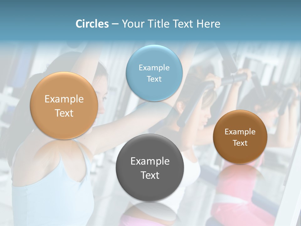 Person Healthy Train PowerPoint Template