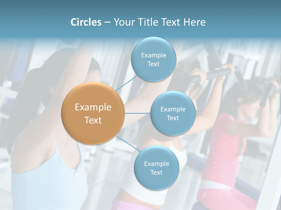 Person Healthy Train PowerPoint Template