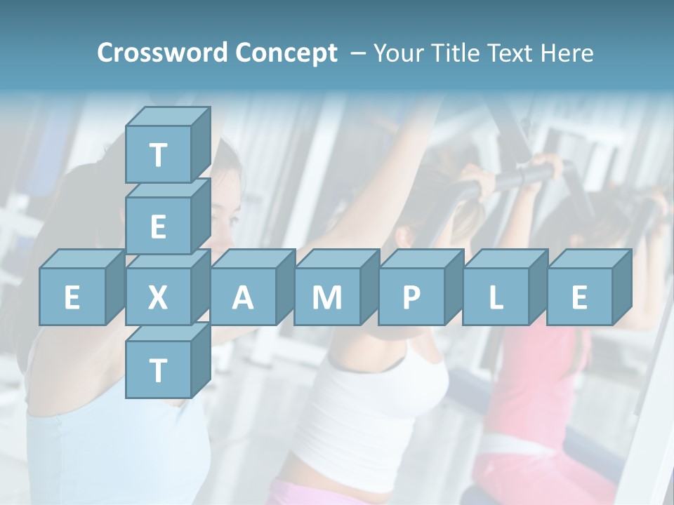 Person Healthy Train PowerPoint Template