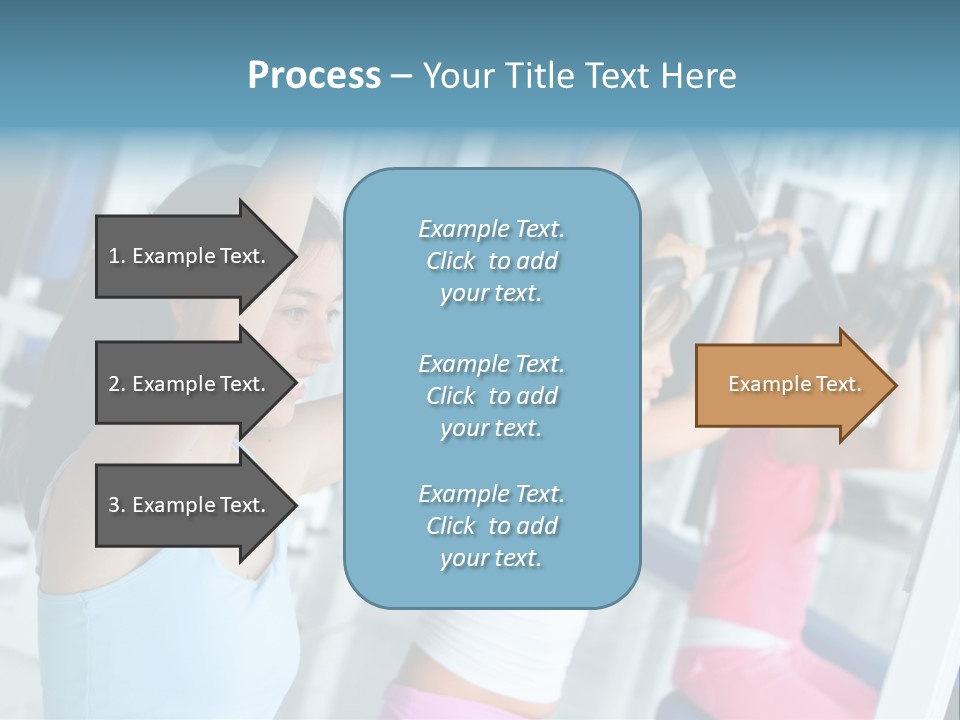 Person Healthy Train PowerPoint Template