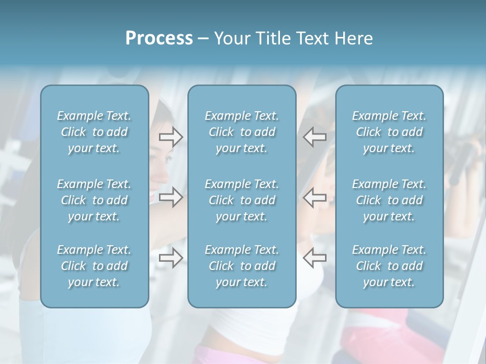 Person Healthy Train PowerPoint Template