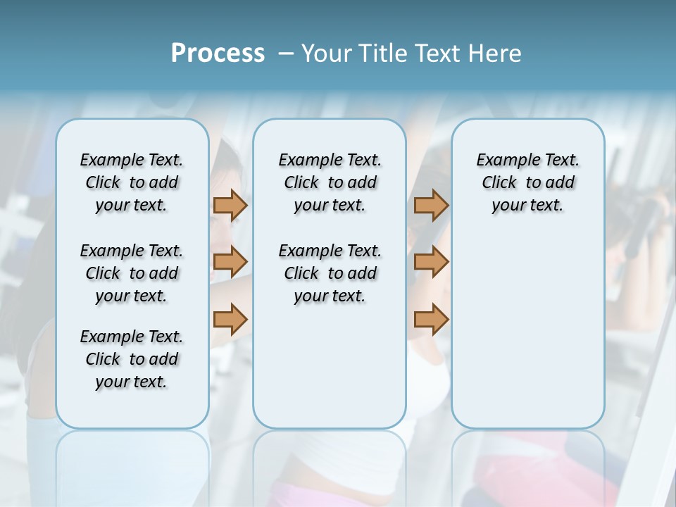 Person Healthy Train PowerPoint Template