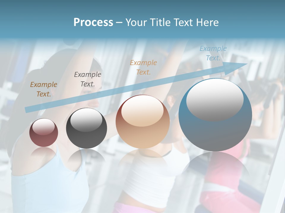 Person Healthy Train PowerPoint Template