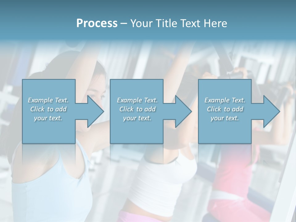 Person Healthy Train PowerPoint Template