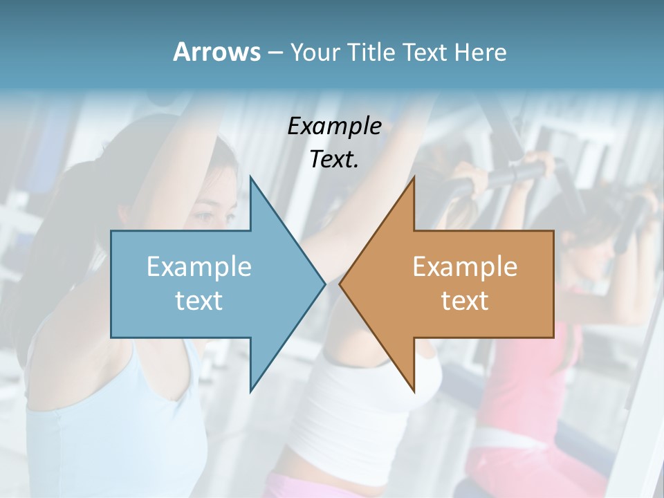 Person Healthy Train PowerPoint Template