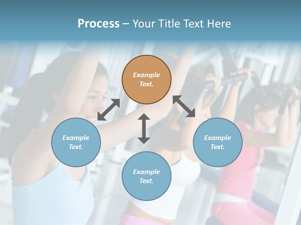 Person Healthy Train PowerPoint Template