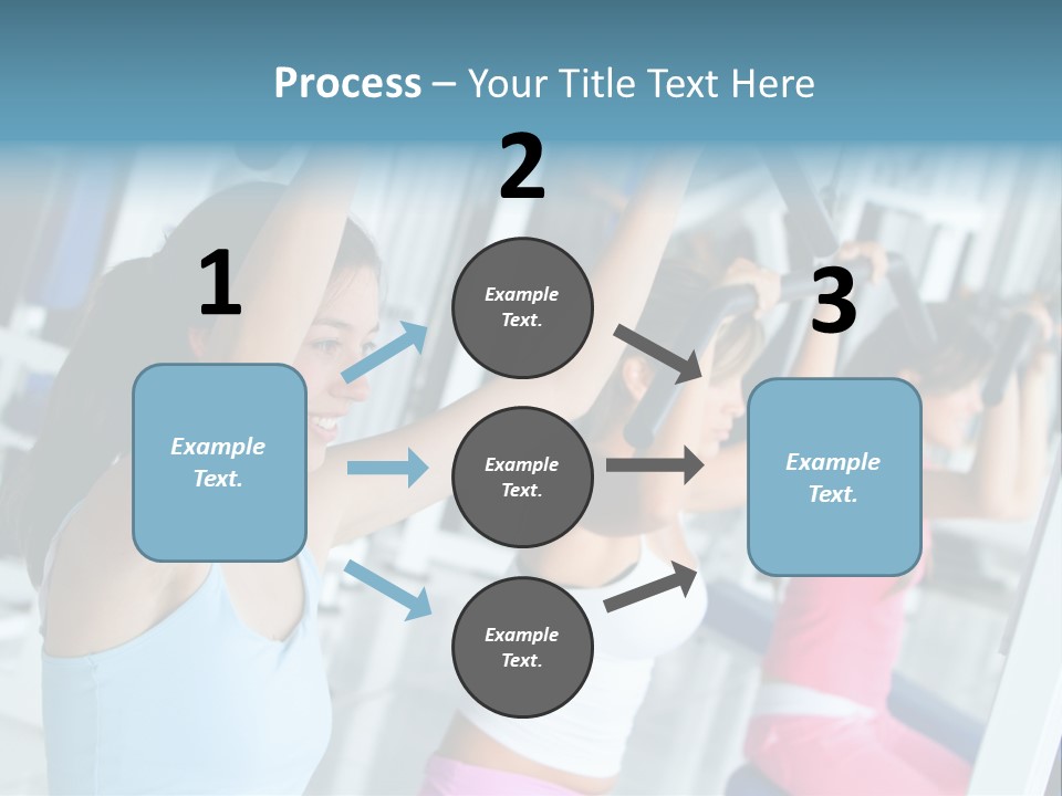 Person Healthy Train PowerPoint Template