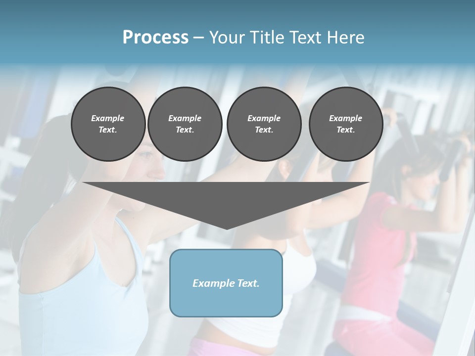 Person Healthy Train PowerPoint Template