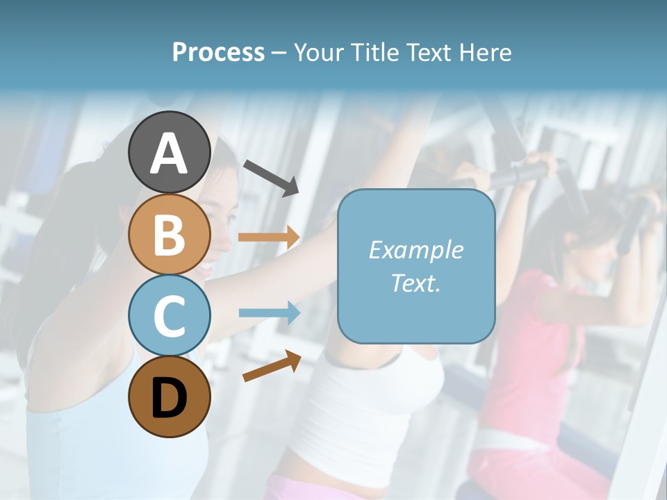 Person Healthy Train PowerPoint Template