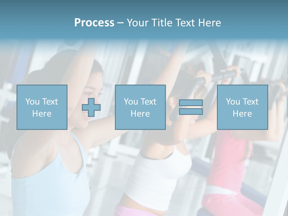 Person Healthy Train PowerPoint Template