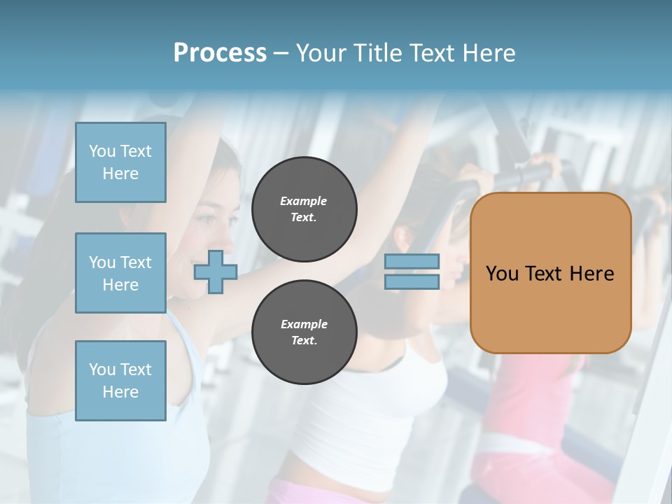 Person Healthy Train PowerPoint Template