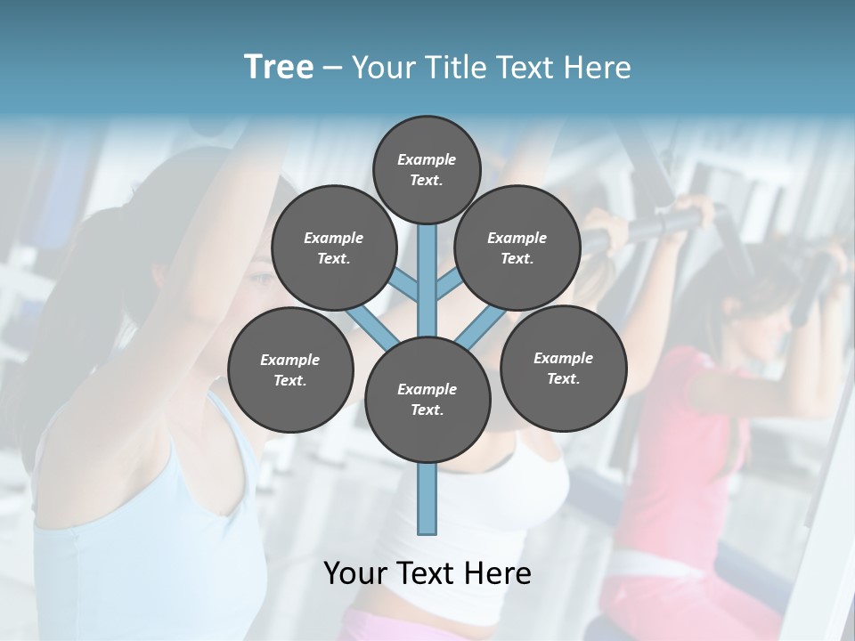 Person Healthy Train PowerPoint Template