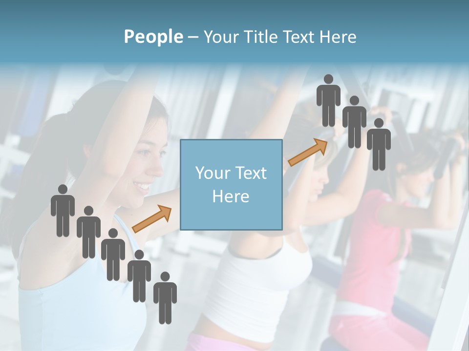 Person Healthy Train PowerPoint Template