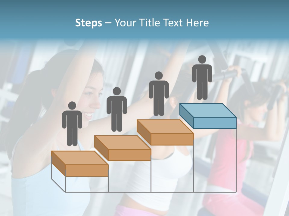 Person Healthy Train PowerPoint Template