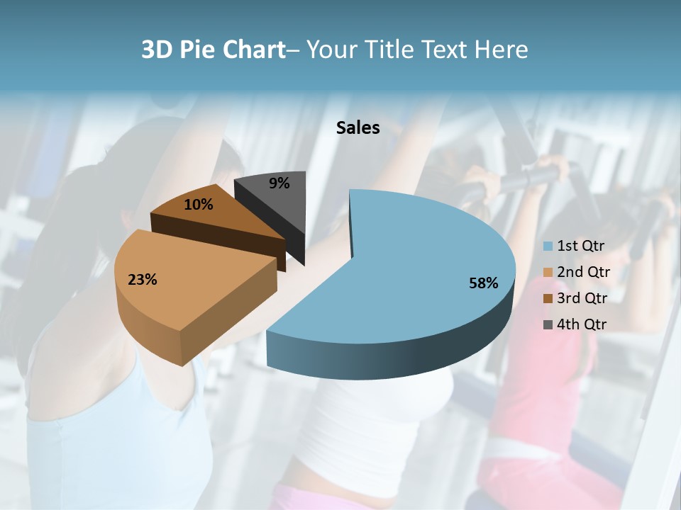 Person Healthy Train PowerPoint Template