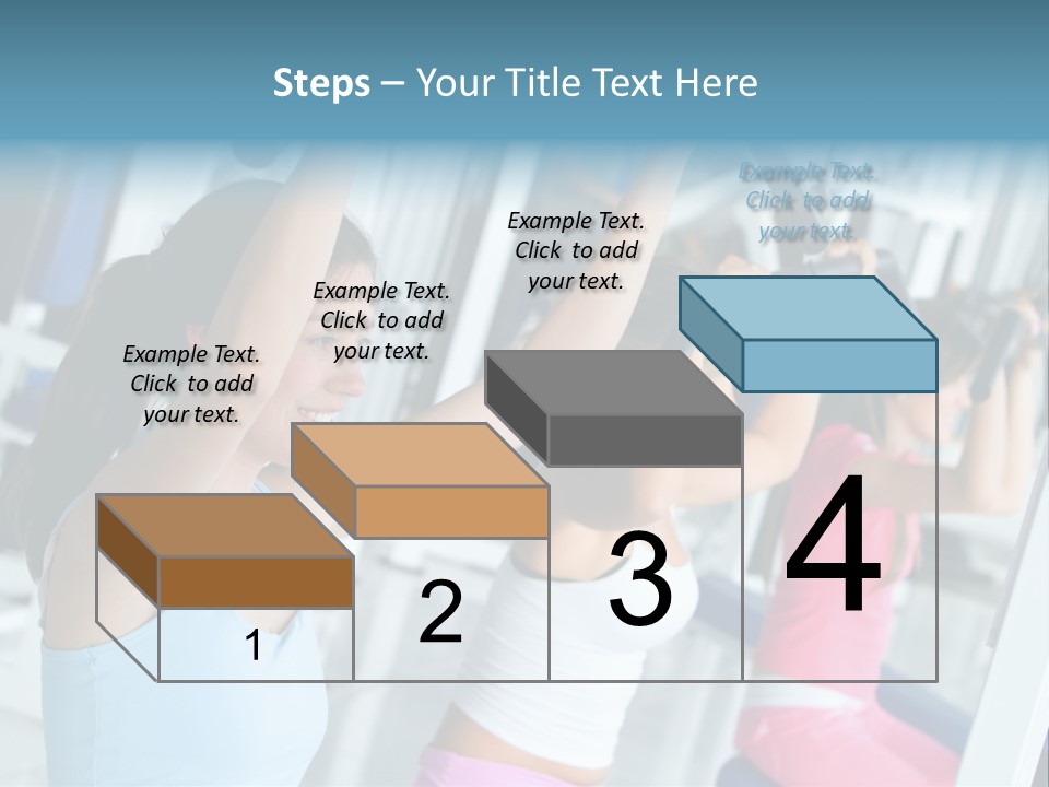 Person Healthy Train PowerPoint Template