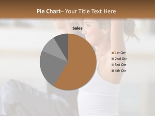 Fit Girls Person PowerPoint Template