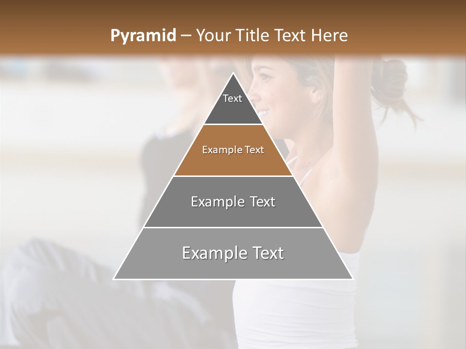 Fit Girls Person PowerPoint Template