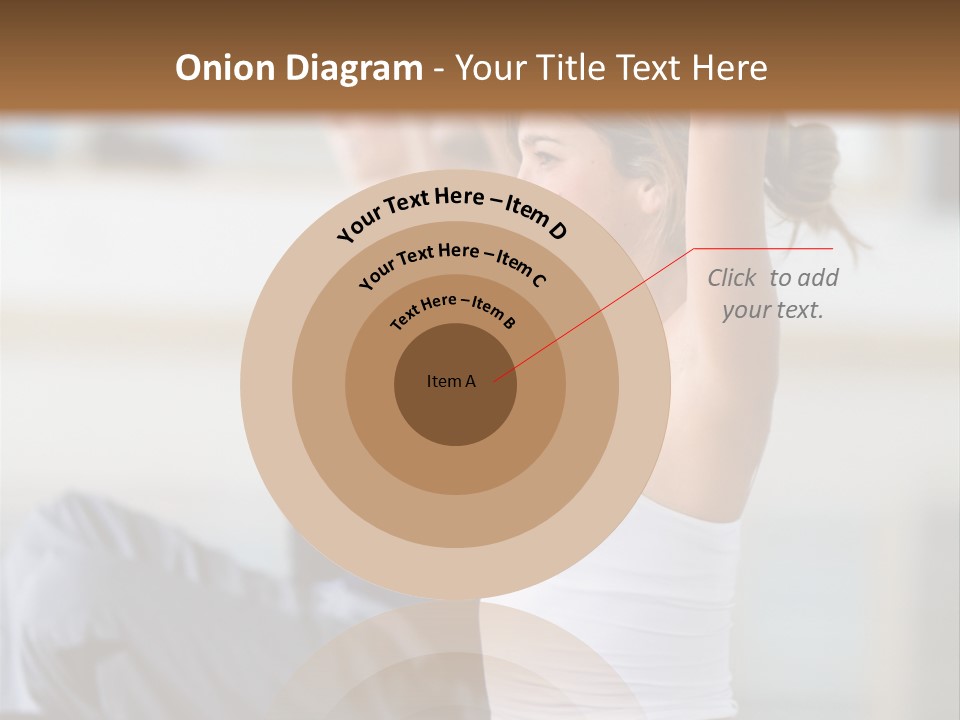 Fit Girls Person PowerPoint Template