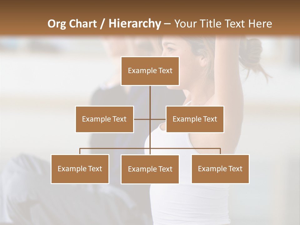 Fit Girls Person PowerPoint Template