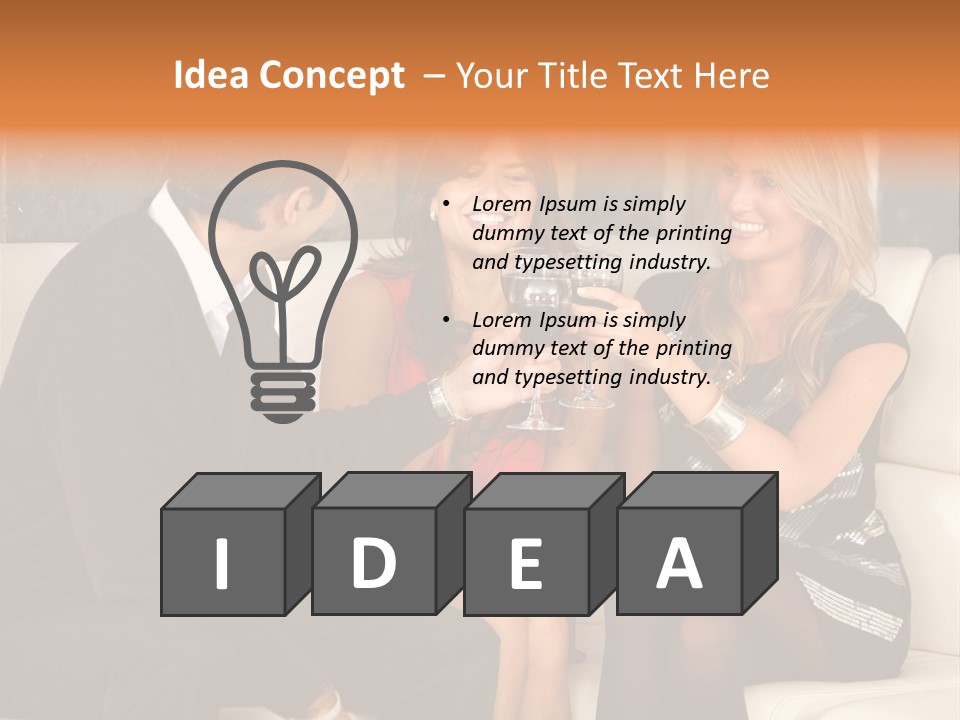 Young Date Beautiful PowerPoint Template