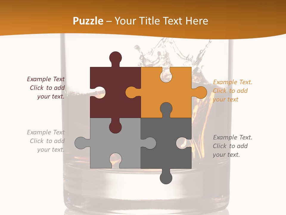 Hard Cold Single PowerPoint Template