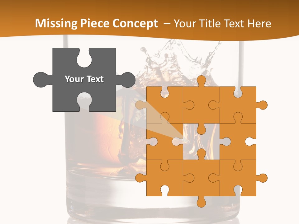 Hard Cold Single PowerPoint Template