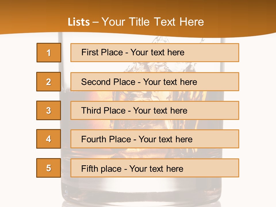 Hard Cold Single PowerPoint Template