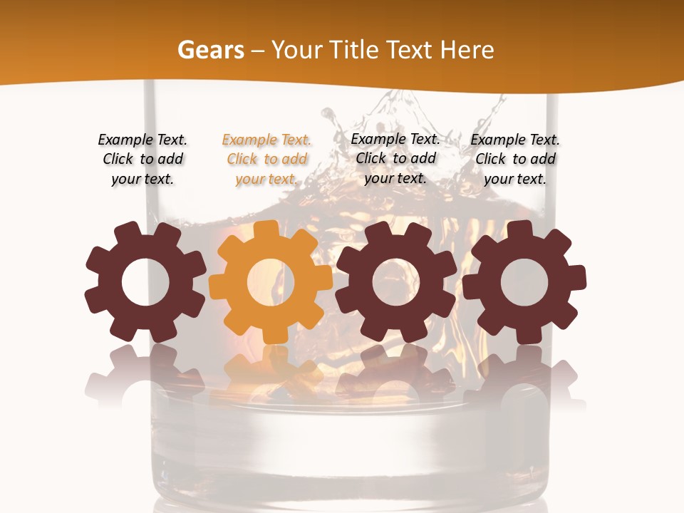 Hard Cold Single PowerPoint Template