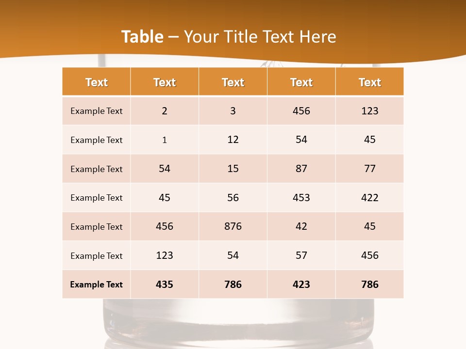 Hard Cold Single PowerPoint Template