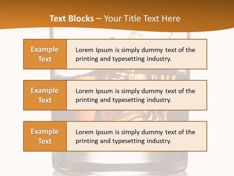 Hard Cold Single PowerPoint Template