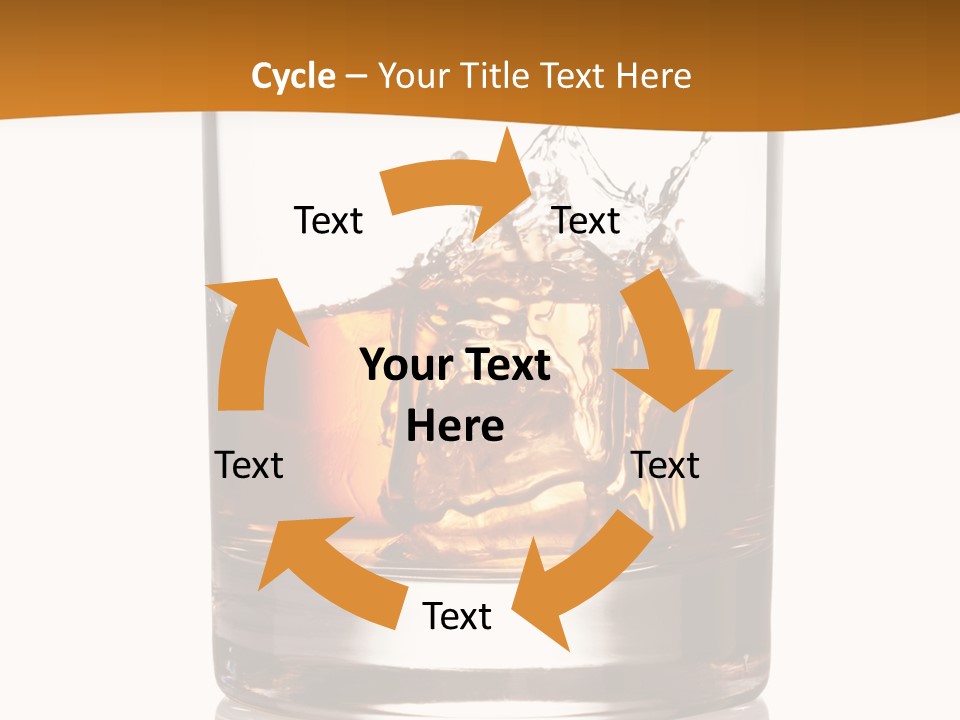 Hard Cold Single PowerPoint Template