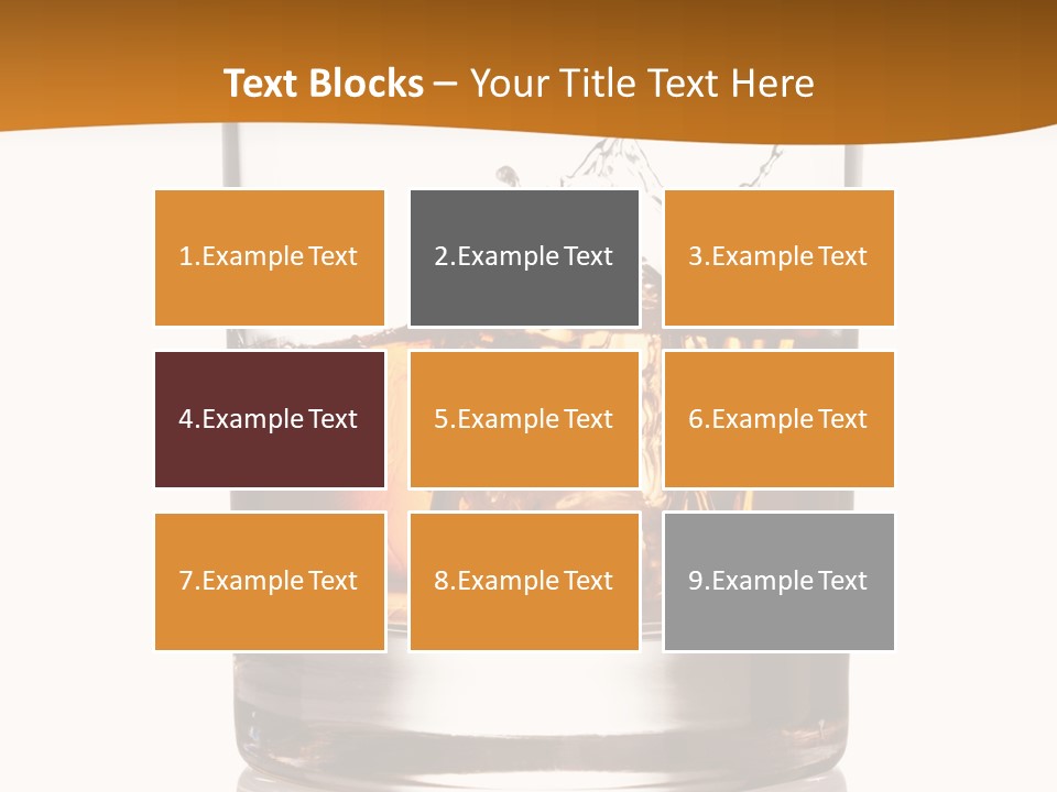 Hard Cold Single PowerPoint Template