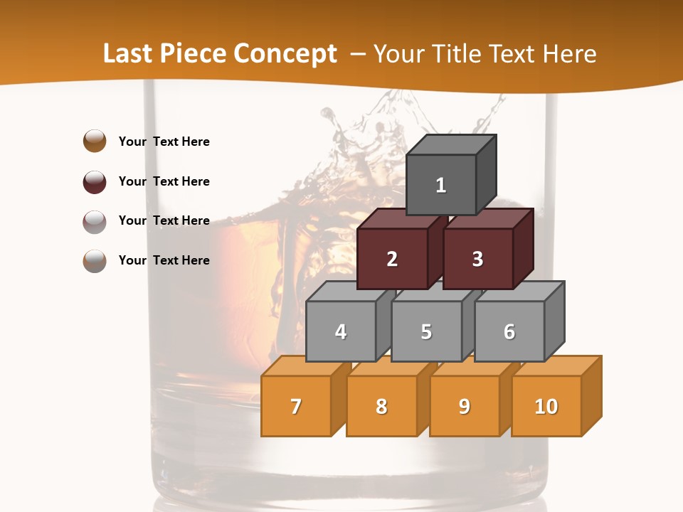 Hard Cold Single PowerPoint Template