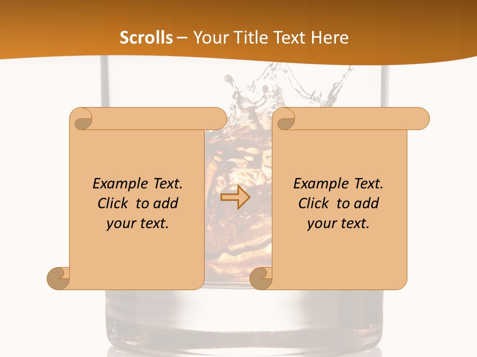 Hard Cold Single PowerPoint Template