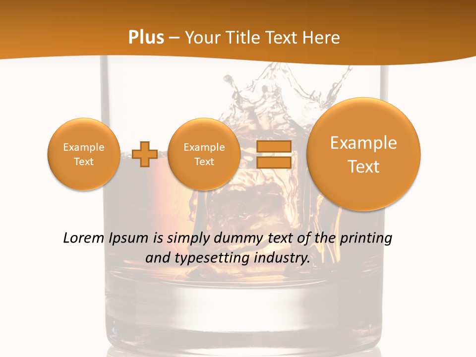 Hard Cold Single PowerPoint Template